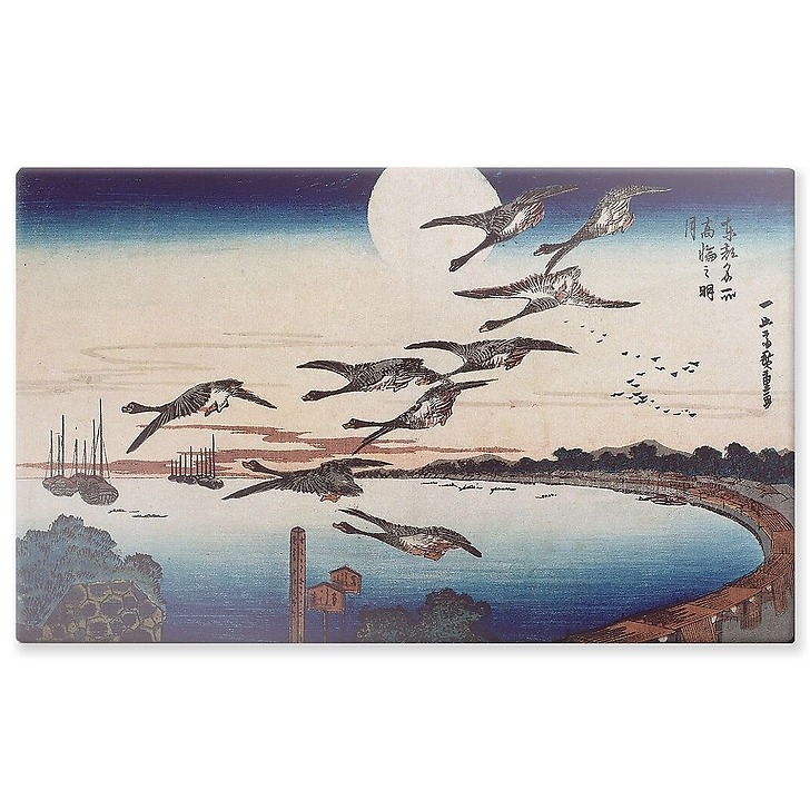 Clair de lune à Takanawa (panneaux aluminium)