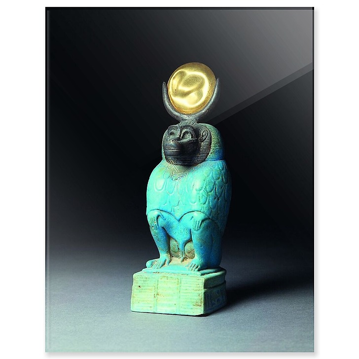 Statuette du dieu Thot en babouin (acrylic panels)