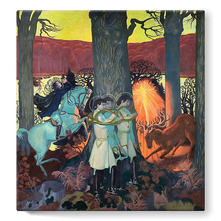 La Légende de saint Hubert (toiles sur châssis)