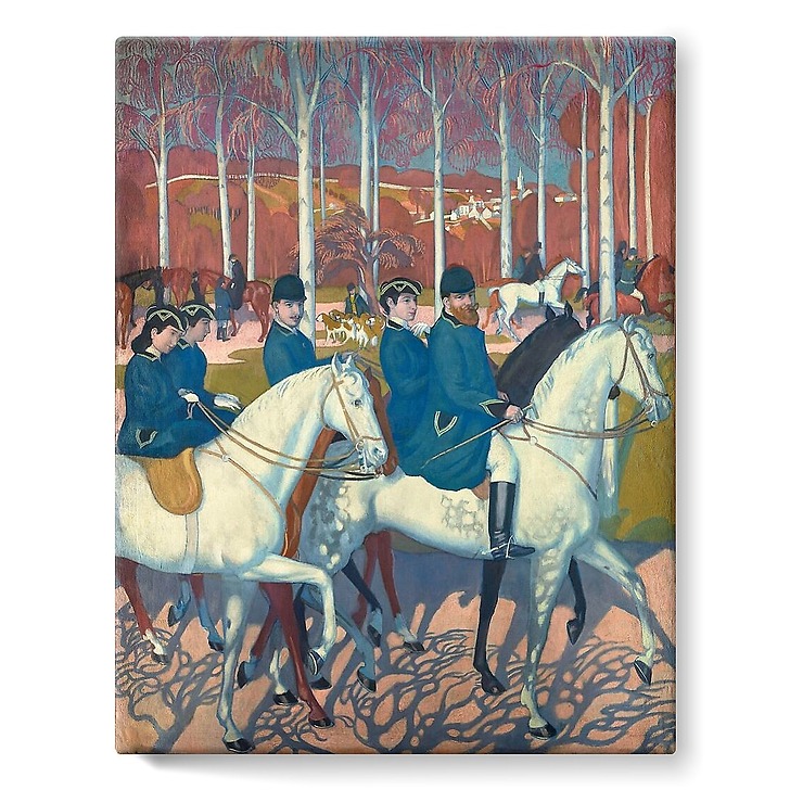 La Légende de saint Hubert (toiles sur châssis)