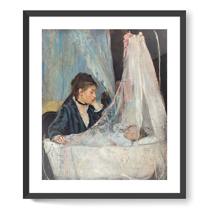 Le Berceau (détail) (framed art prints)