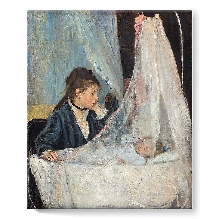 Le Berceau (détail) (toiles sur châssis)