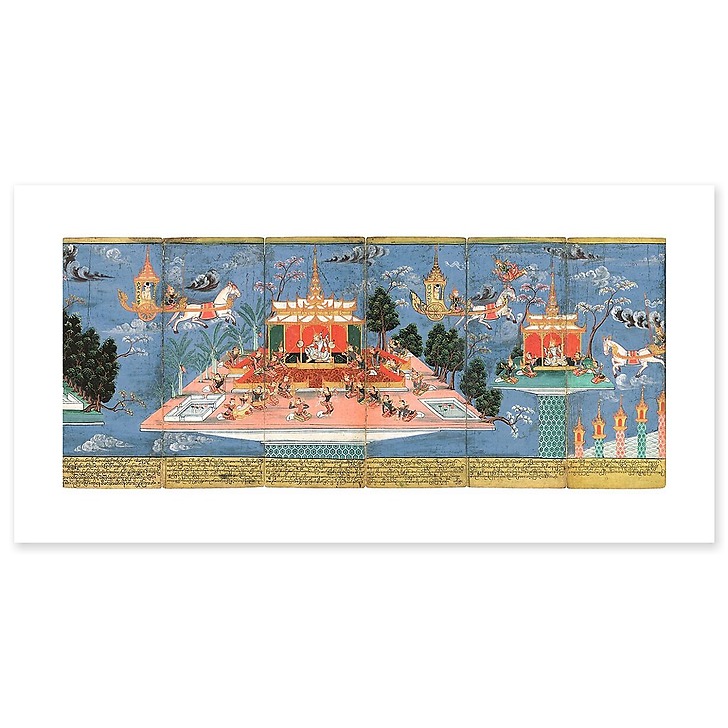 Nemi Jataka (détail) (canvas without frame)