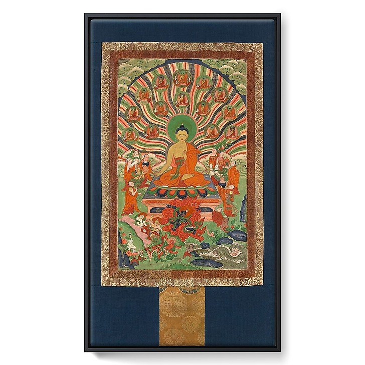 Le miracle de Shravasti (toiles encadrées)