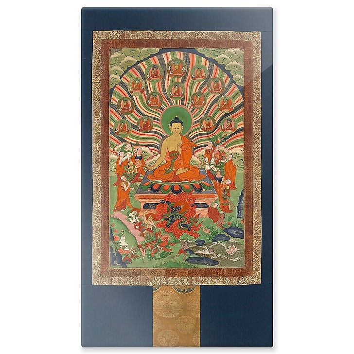 Le miracle de Shravasti (panneaux aluminium)