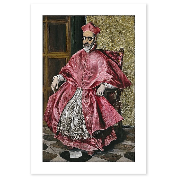 Portrait du cardinal Niño de Guevara (détail) (affiches d'art)
