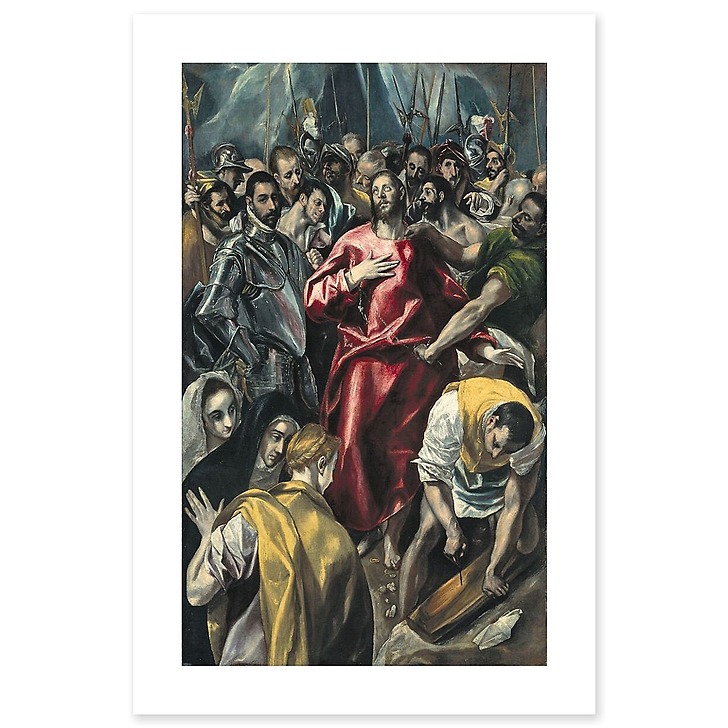 Le Partage de la tunique du Christ (El Expolio) (détail) (art prints)