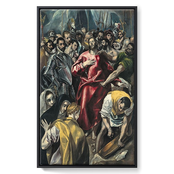 Le Partage de la tunique du Christ (El Expolio) (détail) (toiles encadrées)