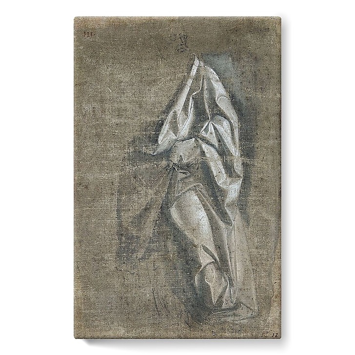 Étude de draperie, figure debout ou Draperie Jabach III (stretched canvas)