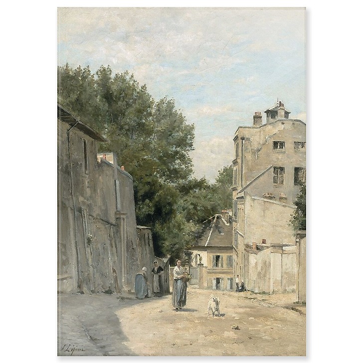 Montmartre, rue Saint-Vincent (acrylic panels)