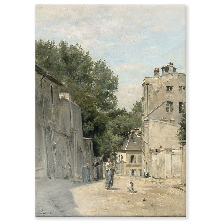 Montmartre, rue Saint-Vincent (panneaux aluminium)