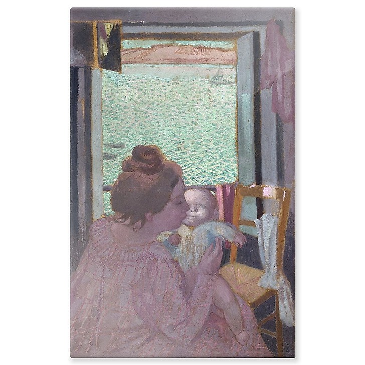 Maternité à la fenêtre (aluminium panels)