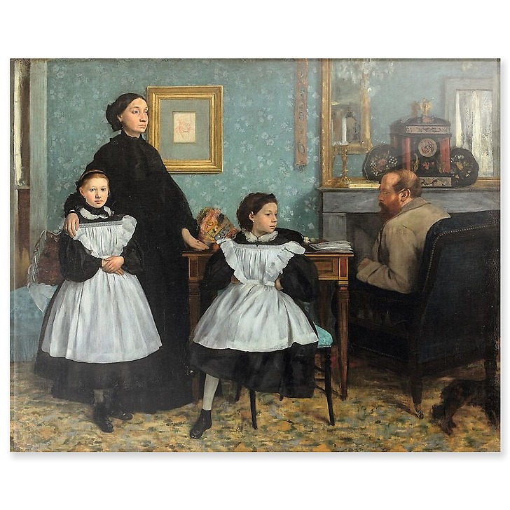 Portrait de famille, dit aussi La Famille Bellelli (panneaux acryliques)