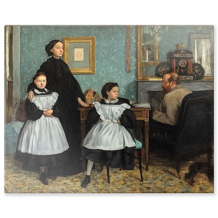 Portrait de famille, dit aussi La Famille Bellelli (panneaux aluminium)