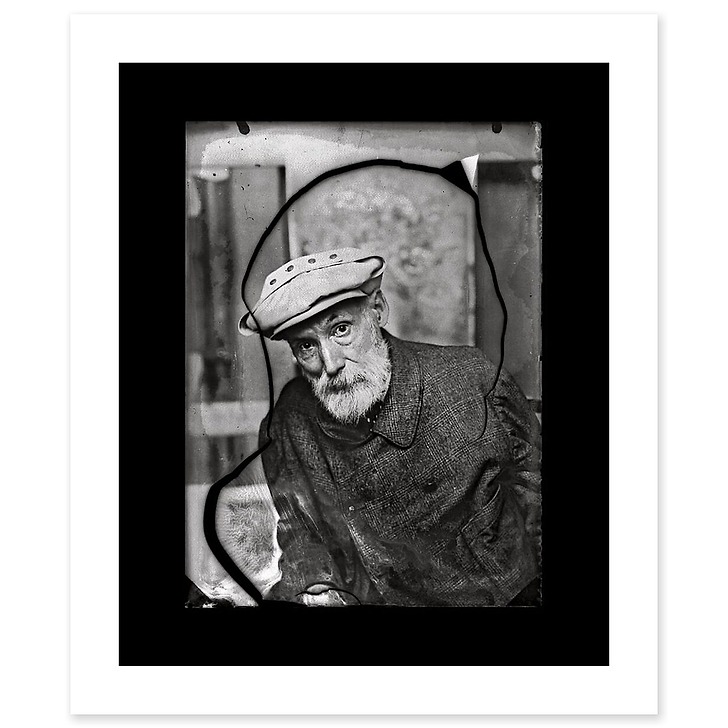 Pierre-Auguste Renoir dans un de ses ateliers (affiches d'art)