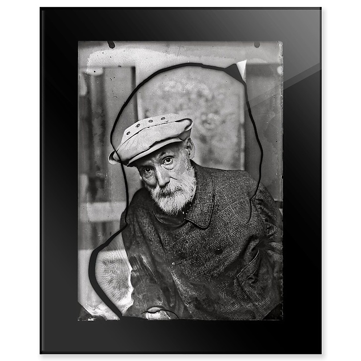 Pierre-Auguste Renoir dans un de ses ateliers (acrylic panels)