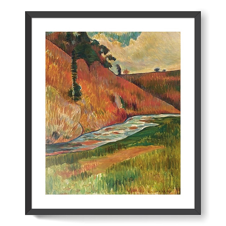 Paysage (détail) (affiches d'art encadrées)