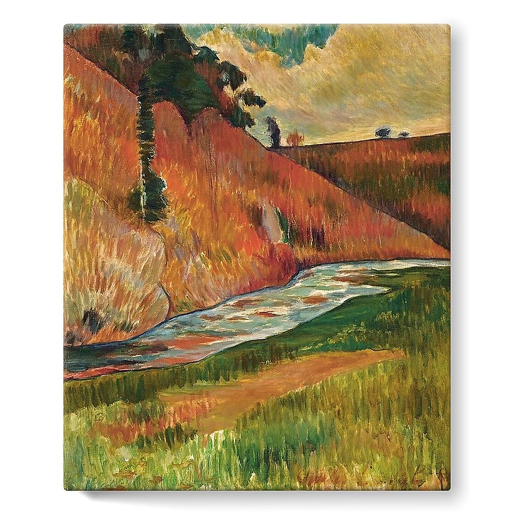 Paysage (détail) (stretched canvas)