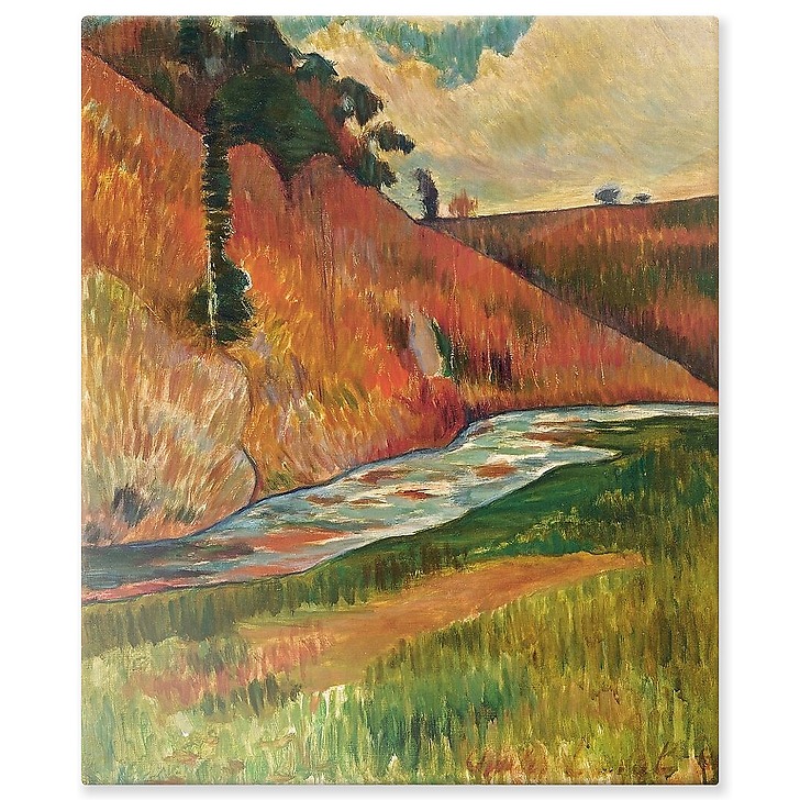 Paysage (détail) (panneaux aluminium)