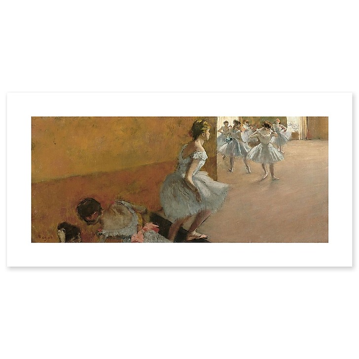 Danseuses montant un escalier (art prints)