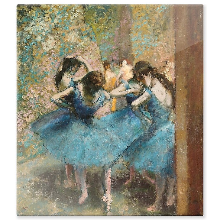 Danseuses bleues (aluminium panels)