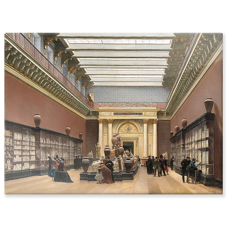 Musée Napoléon III. Salle des terres cuites au Louvre (aluminium panels)
