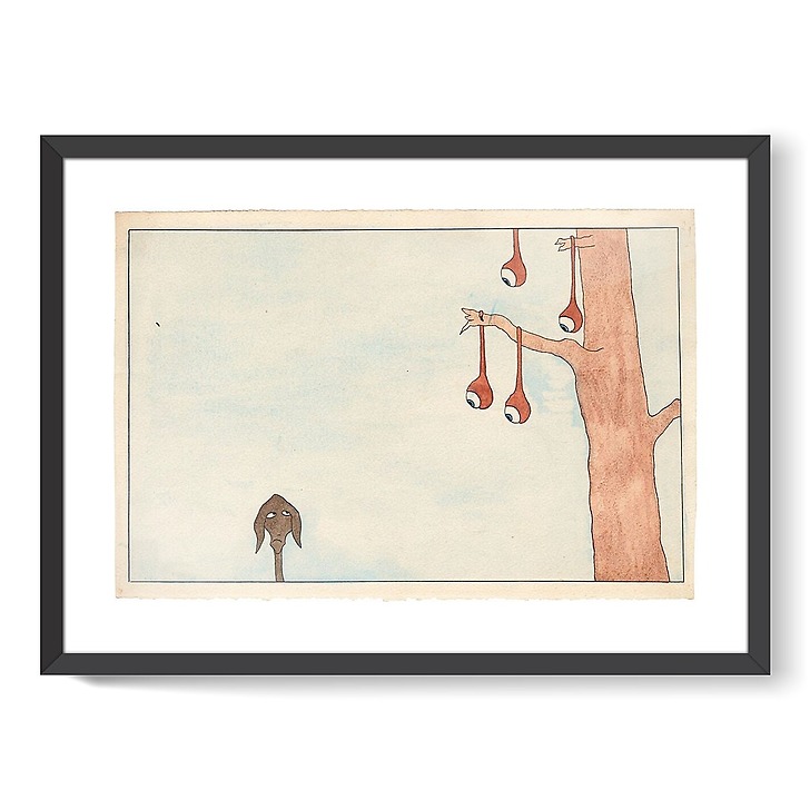 Paysages monstrueux, N°29, n. d. (1939 ') (affiches d'art encadrées)