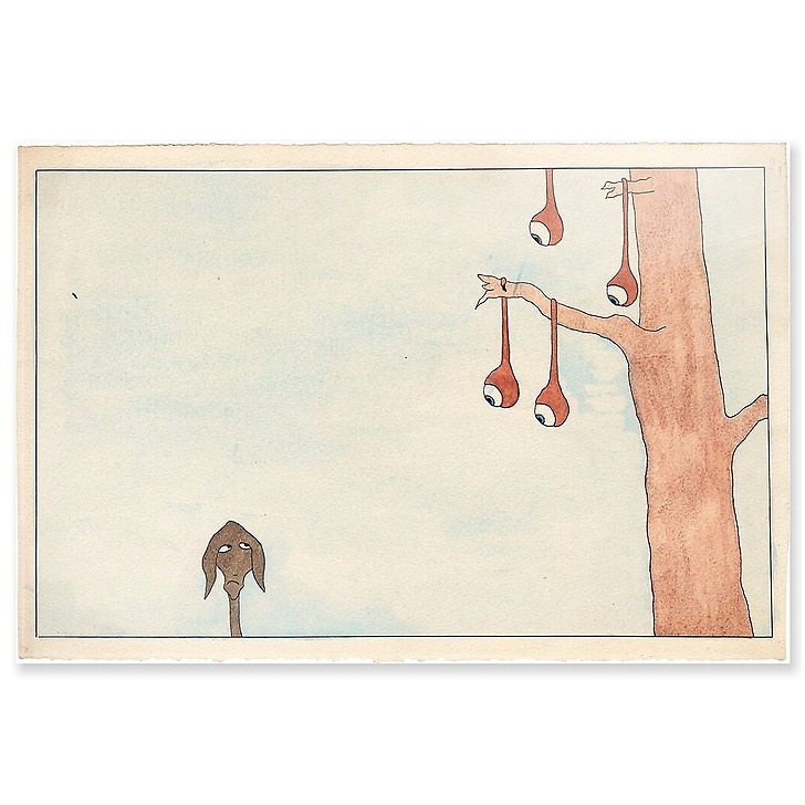 Paysages monstrueux, N°29, n. d. (1939 ') (acrylic panels)