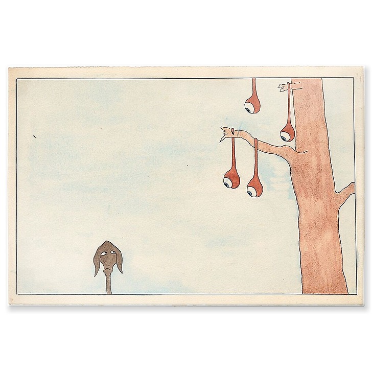 Paysages monstrueux, N°29, n. d. (1939 ') (aluminium panels)