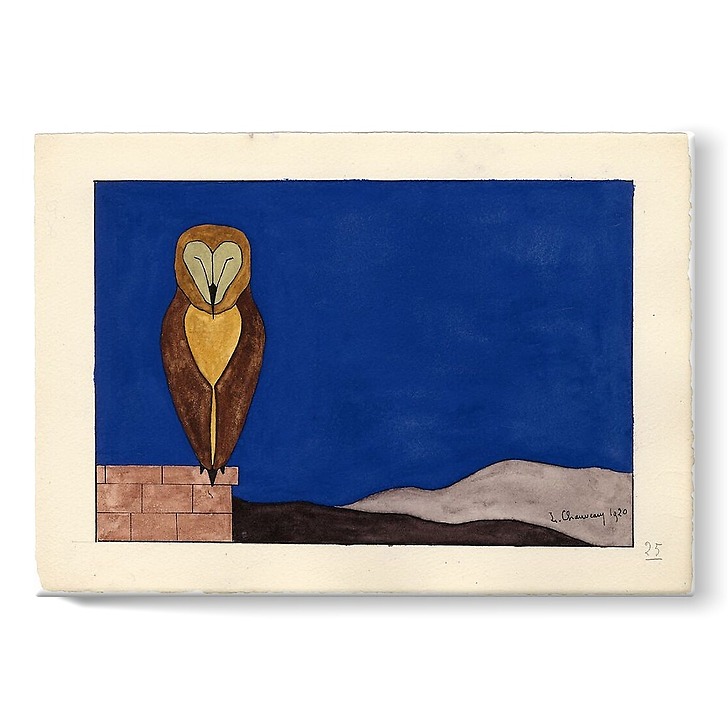 Paysages monstrueux, N°25, 1920 (stretched canvas)