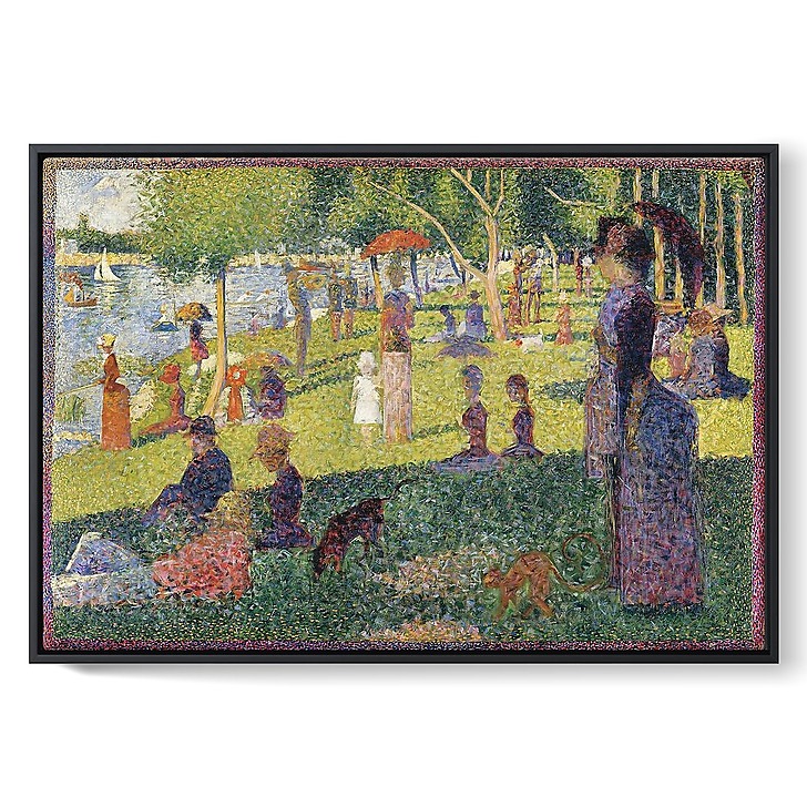 Étude pour « Un dimanche à la Grande Jatte » (toiles encadrées)