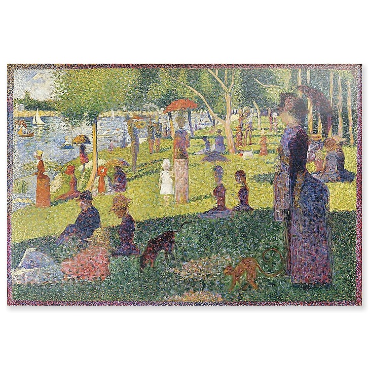 Étude pour « Un dimanche à la Grande Jatte » (panneaux acryliques)