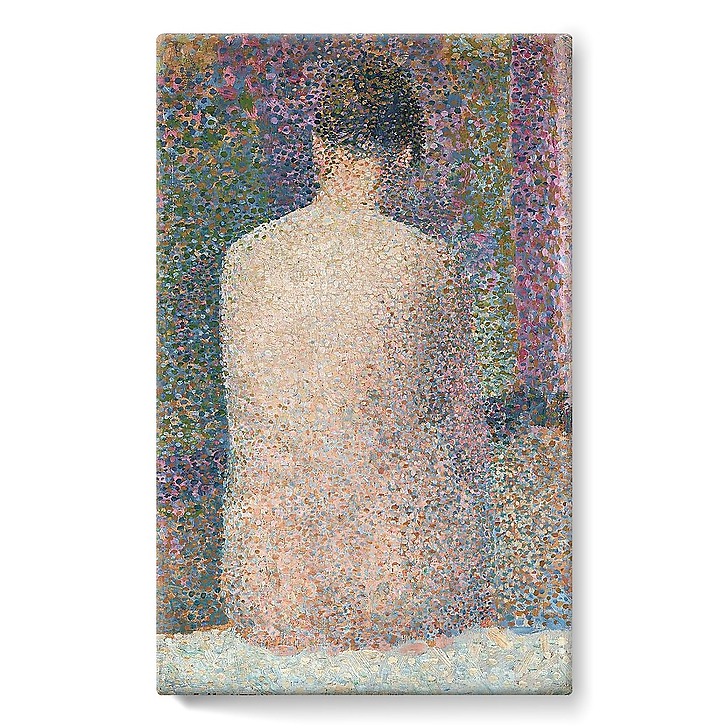 Poseuse de dos (stretched canvas)