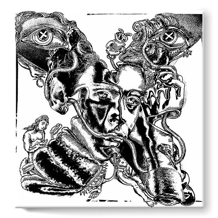 The New Alphabet — X (toiles sur châssis)