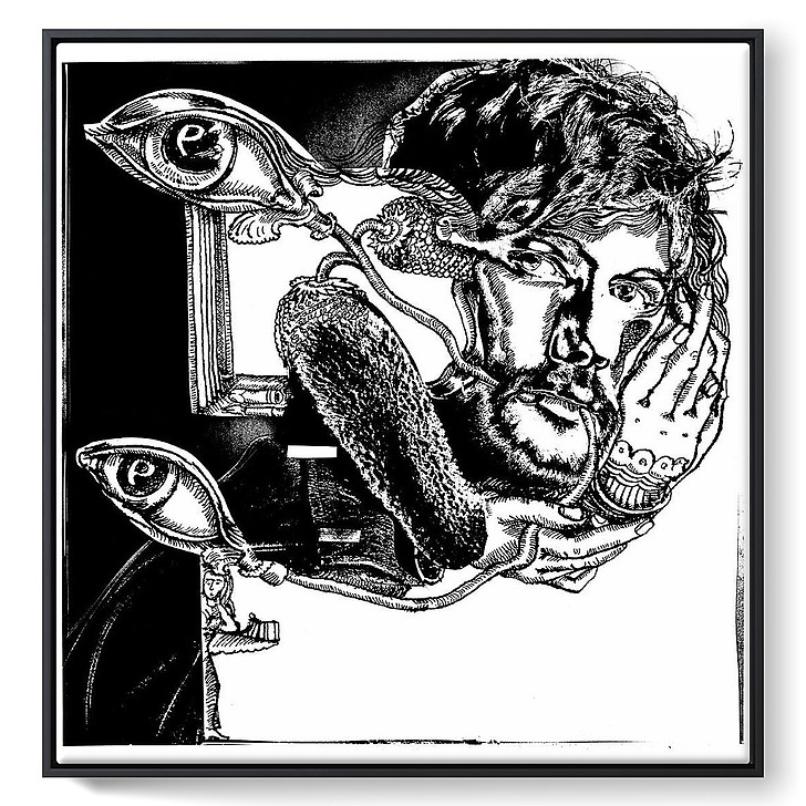 The New Alphabet — P (toiles encadrées)