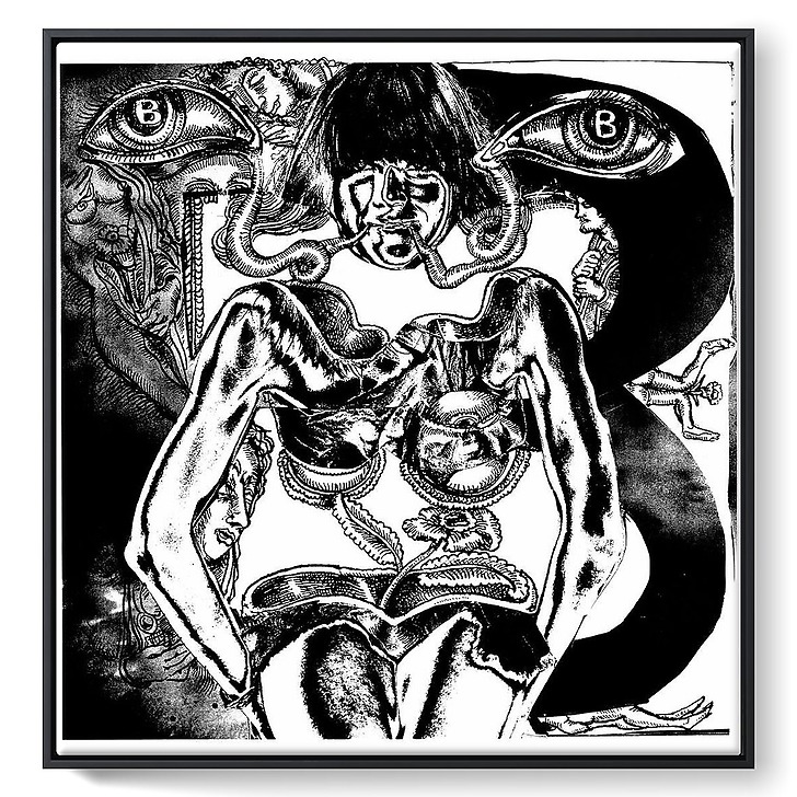 The New Alphabet — B (toiles encadrées)