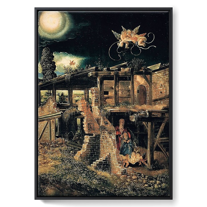 Nativité (framed canvas)