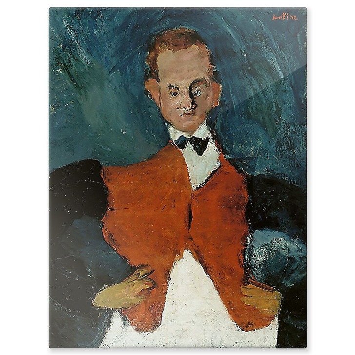 Le Garçon d’étage (détail) (aluminium panels)