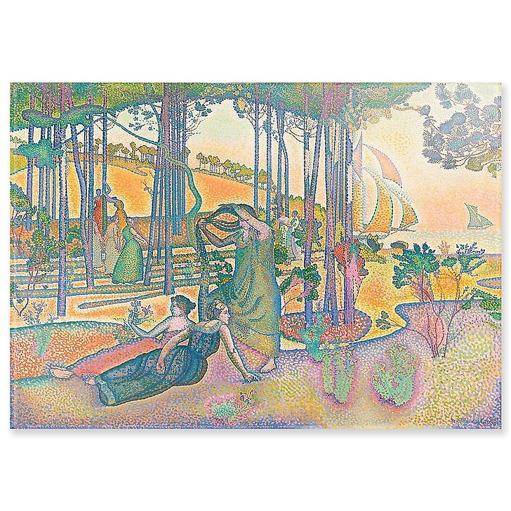 Composition, dit aussi L’Air du soir (acrylic panels)