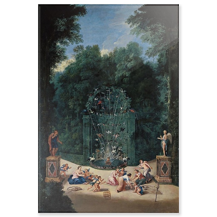 L’Entrée du Labyrinthe dans les jardins de Versailles (acrylic panels)