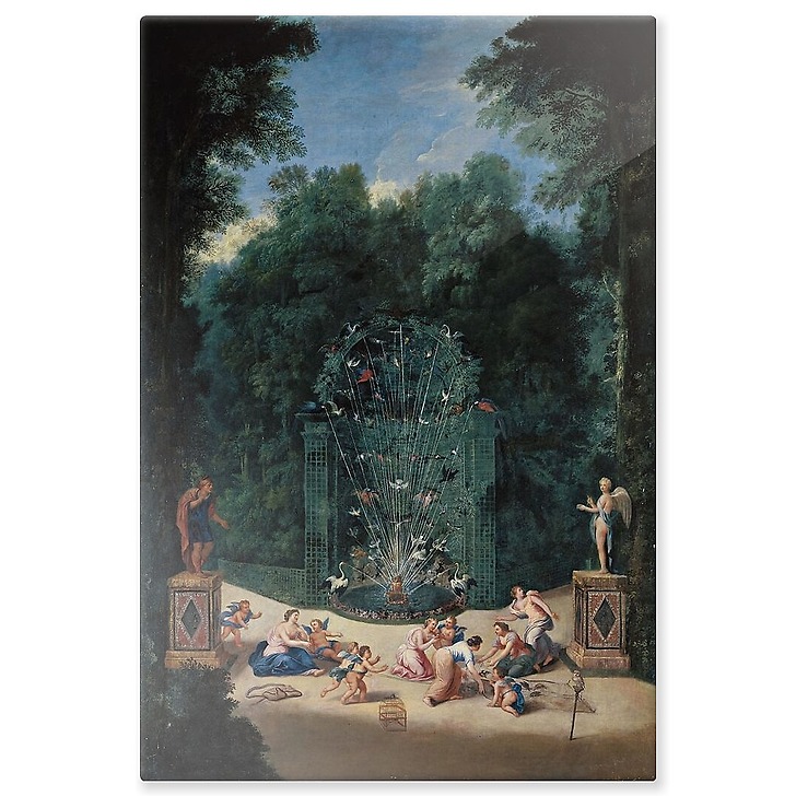 L’Entrée du Labyrinthe dans les jardins de Versailles (aluminium panels)