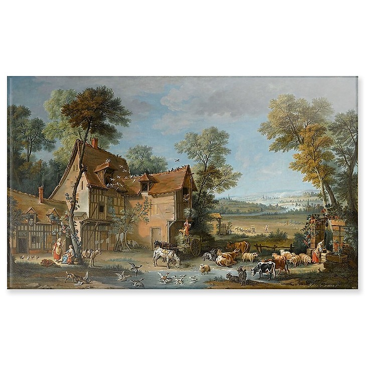 Une ferme (panneaux acryliques)
