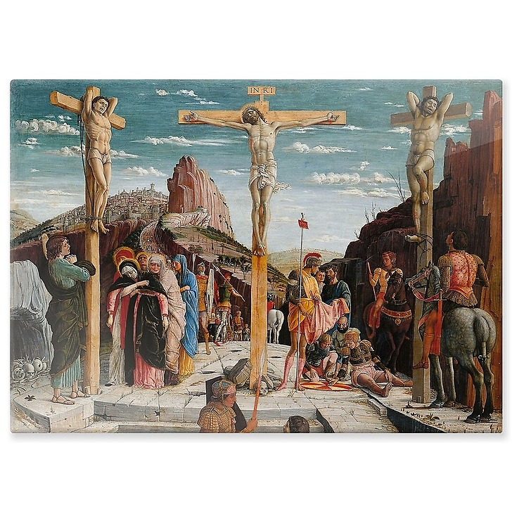 La Crucifixion (aluminium panels)