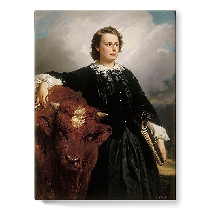 Portrait de Rosa Bonheur (stretched canvas)