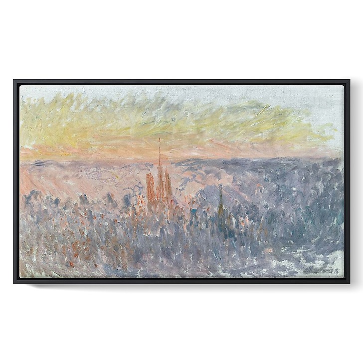 Vue générale de Rouen (toiles encadrées)