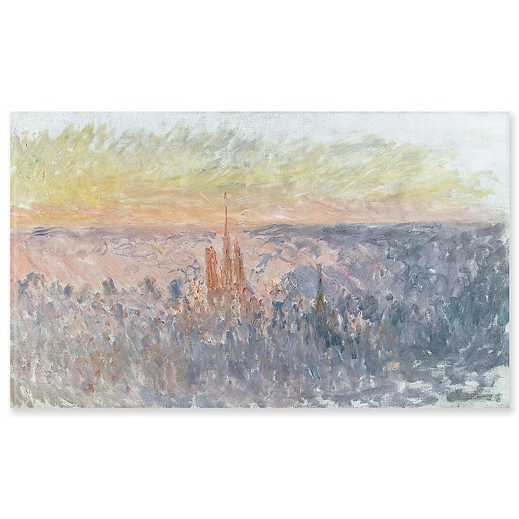Vue générale de Rouen (acrylic panels)