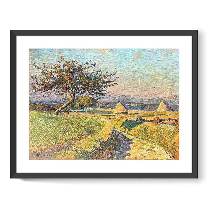La Plaine en septembre (détail) (affiches d'art encadrées)