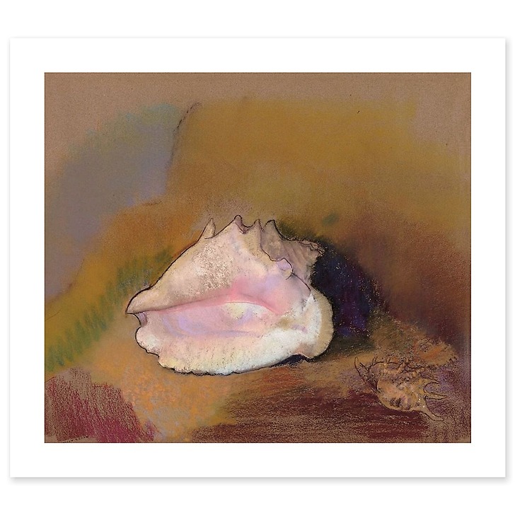 La Coquille (détail) (canvas without frame)