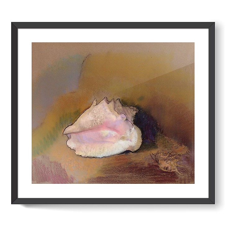La Coquille (détail) (affiches d'art encadrées)