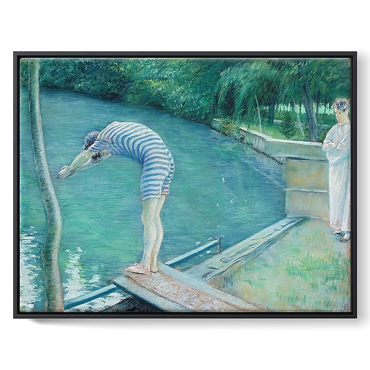 Le Nageur (détail) (toiles encadrées)